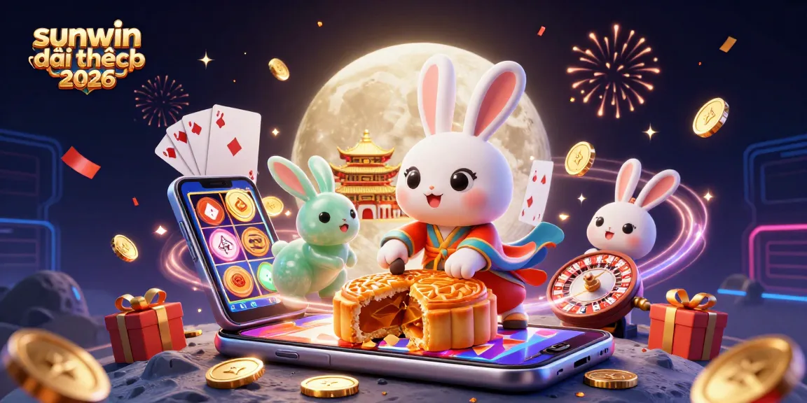 Engage with sunwin đổi thưởng 2026 and explore winning slot games featuring a magical moon rabbit theme.